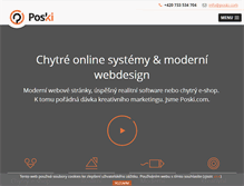 Tablet Screenshot of poski.com